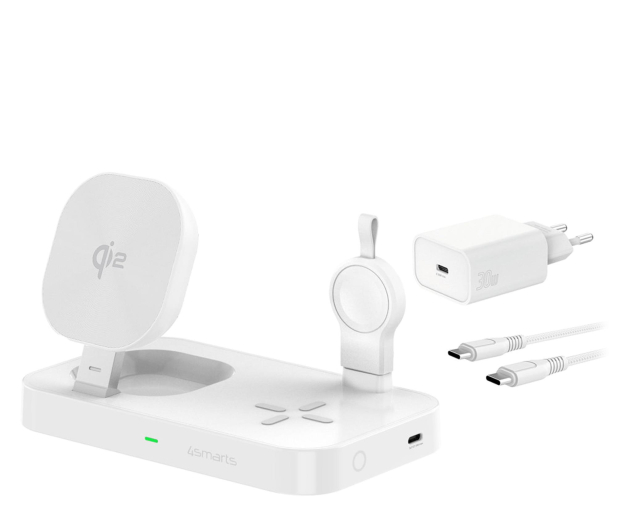 4smarts Stacja ładująca Qi2 do urządzeń Samsung 3w1 Quick Charge 2.0 541368 - 1351054 - zdjęcie